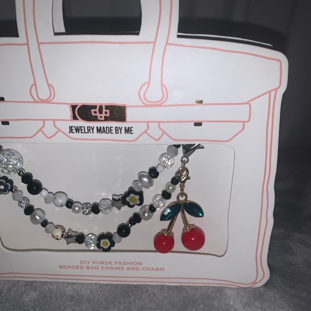 🔥NEW- DIY PURSE FASHION BEADED BAG CHAIN AND CHARMS - Picture 5 of 8